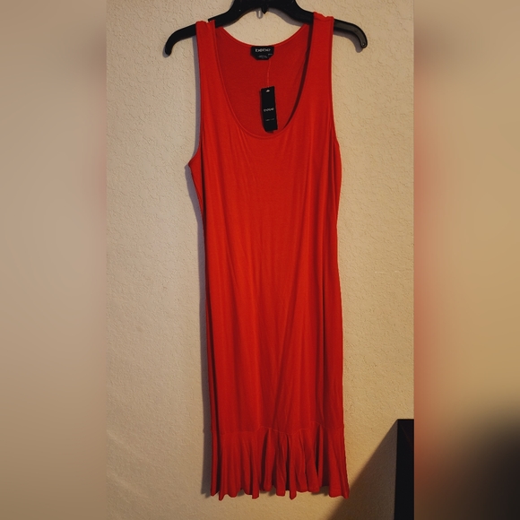 Midi flared bottom dress - Picture 1 of 3